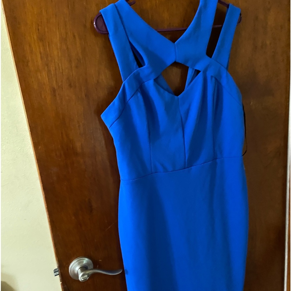 Premier amour blue dress Sz 14